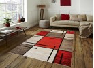 Тъкан килим MAGNOLIA 704 d.beige/red